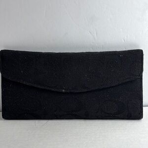 Coach Black C signature Wallet Very Good Condition